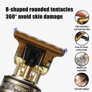 Type-C Rechargeble Vintage T9 Trimmer